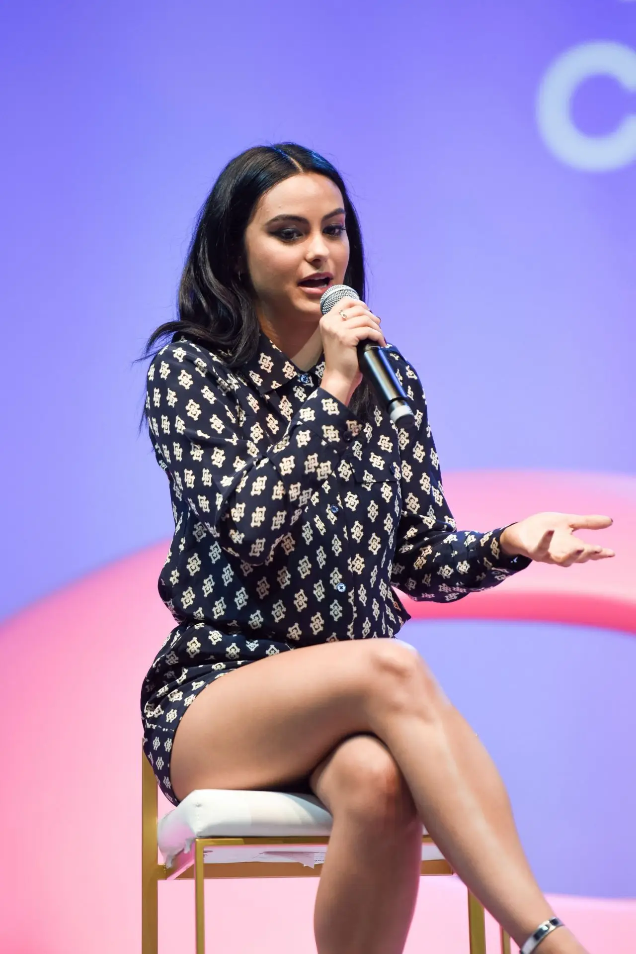 Camila Mendes Stills at Beautycon Festival in Los Angeles07